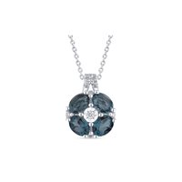 Necklace Bliss Woman BL PRESTIGE in Gold Topazio blu 20109734 - 20109734